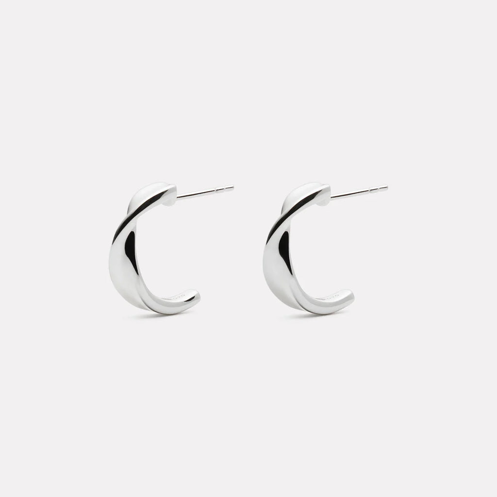 Suncrest Stud Earrings Silver E7605