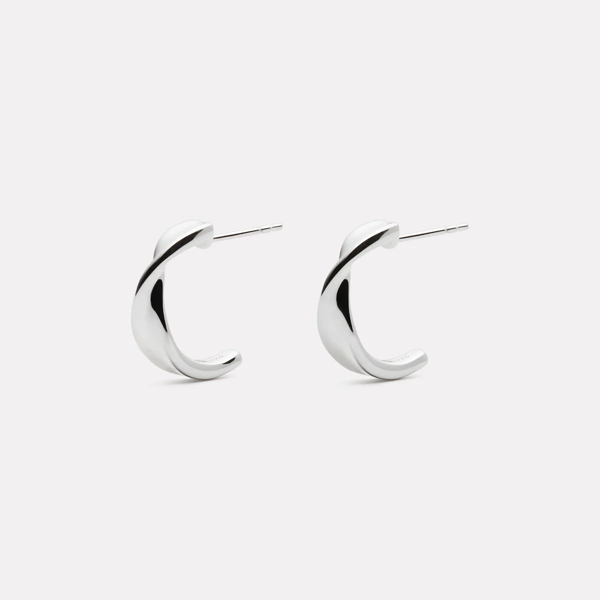 Suncrest Stud Earrings Silver E7605