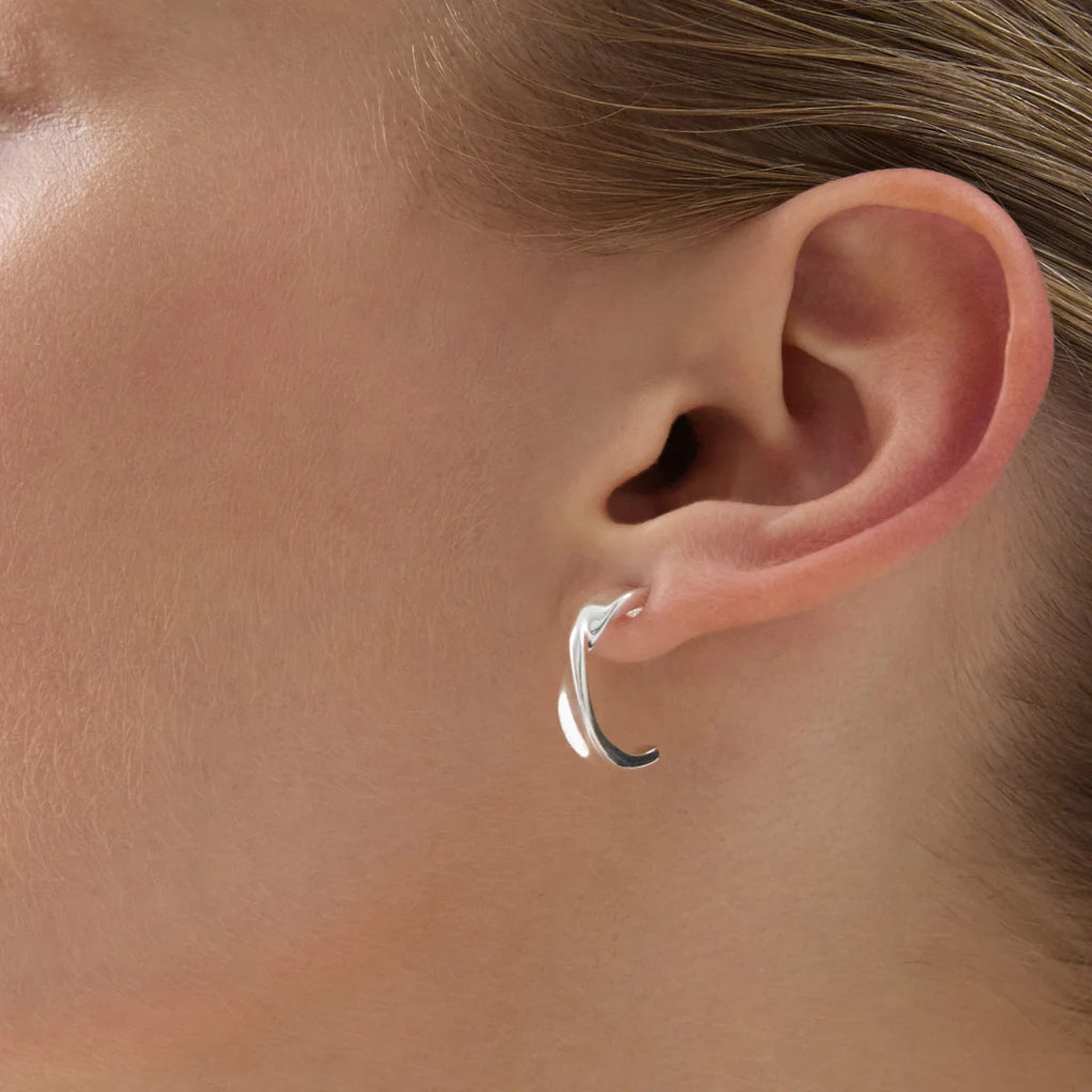 Suncrest Stud Earrings Silver E7605