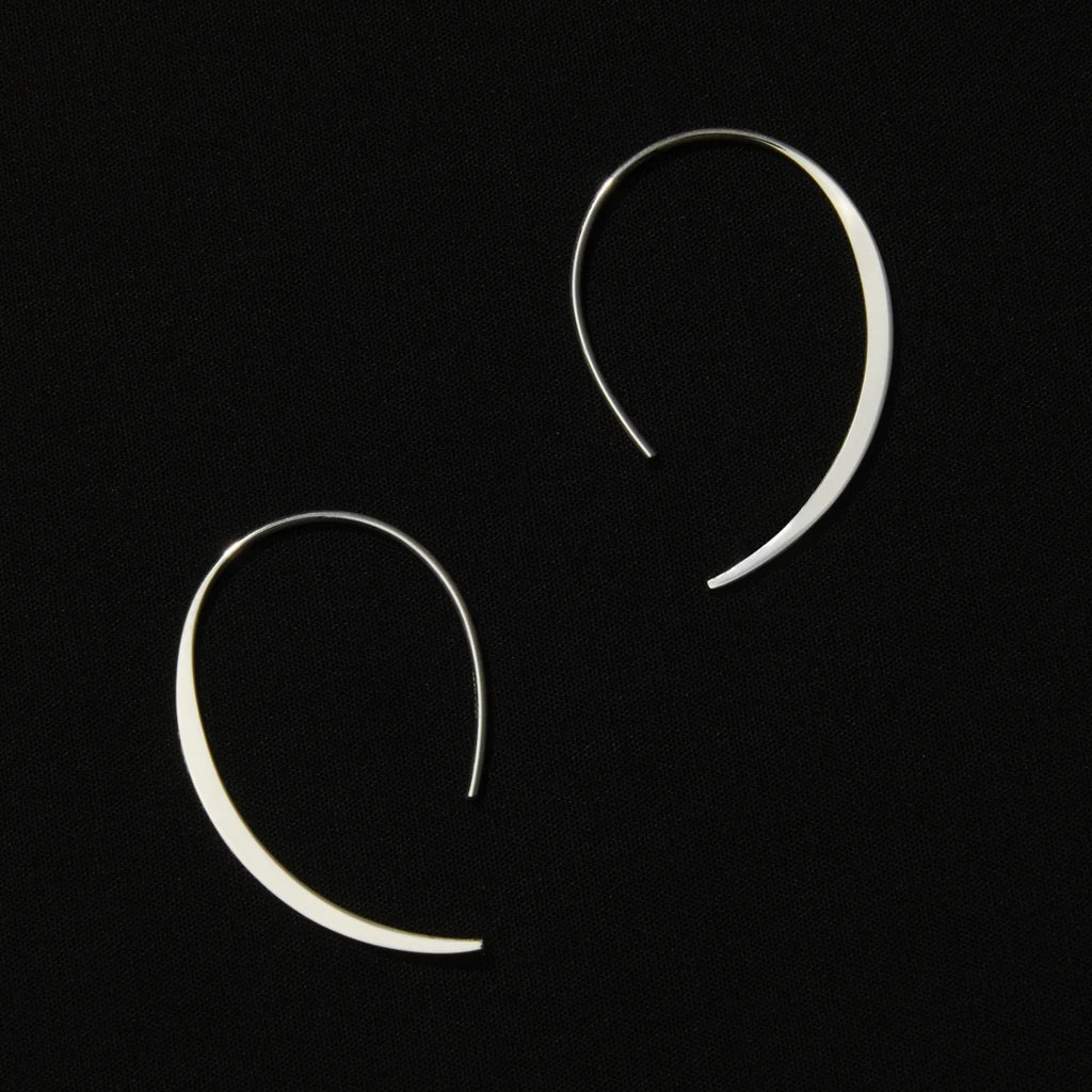 Arc Earrings E7616 Silver