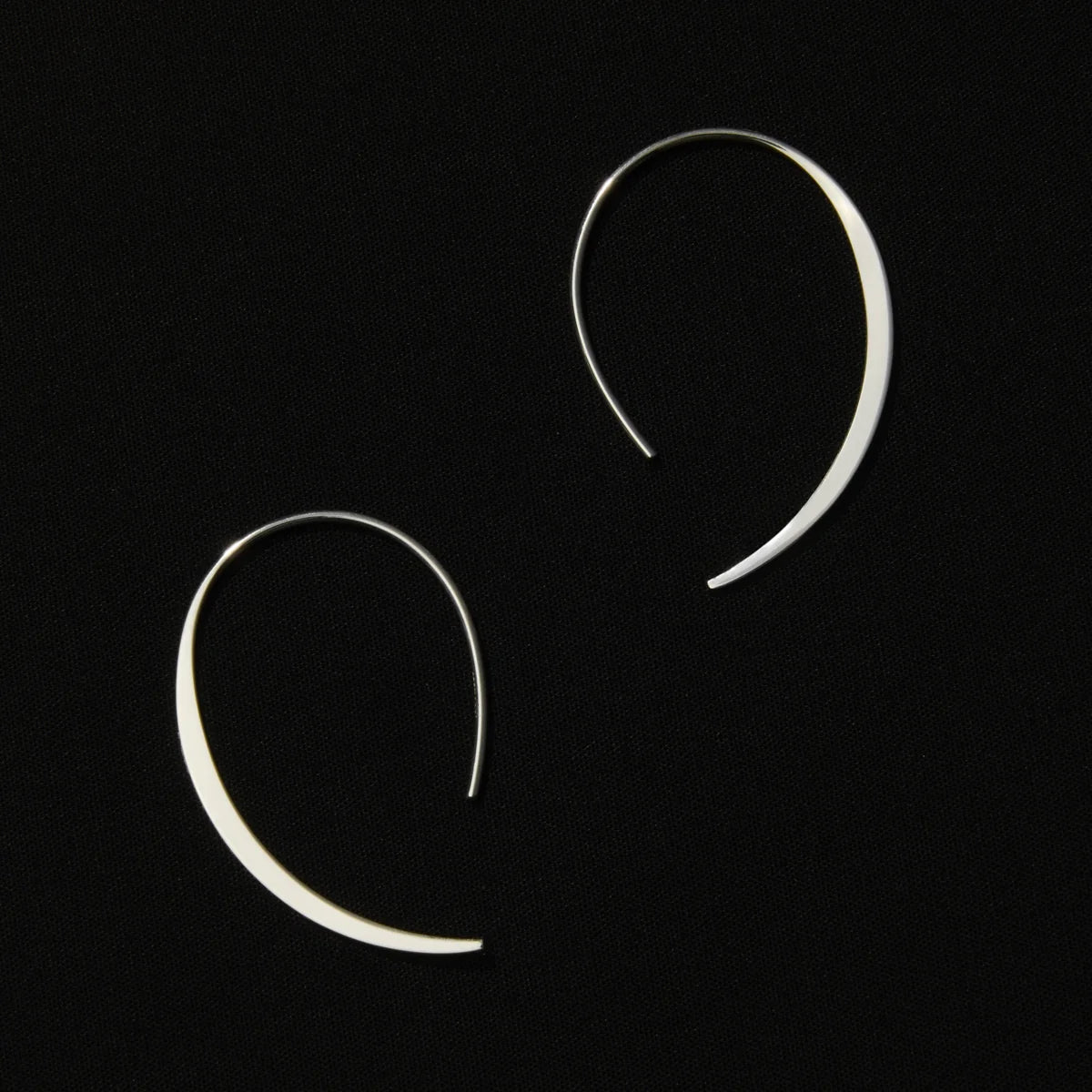 Arc Earrings E7616 Silver