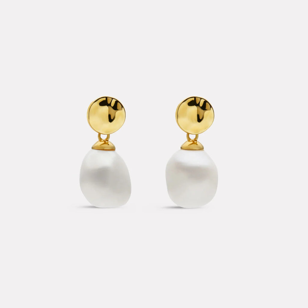 Ocean Drift Pearl Earrings E7642