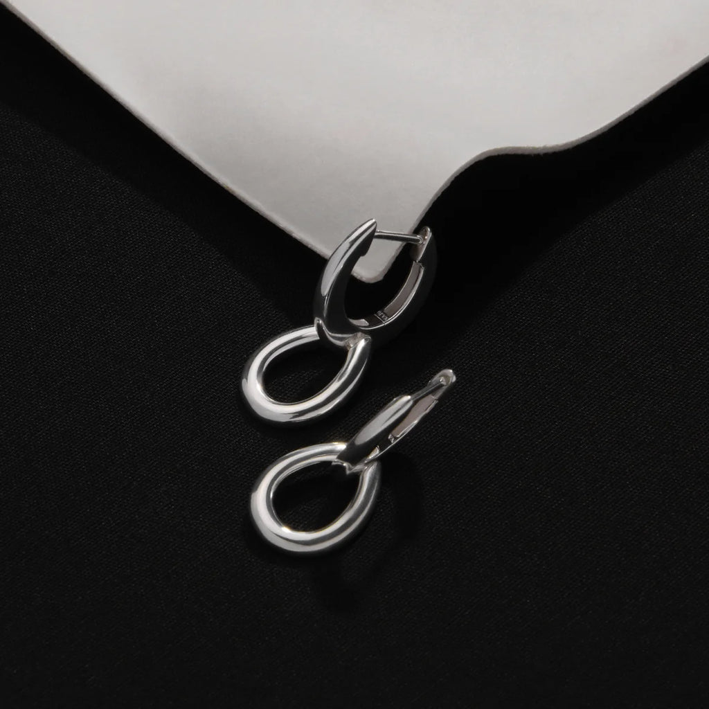 Astra Earrings E7649 Silver