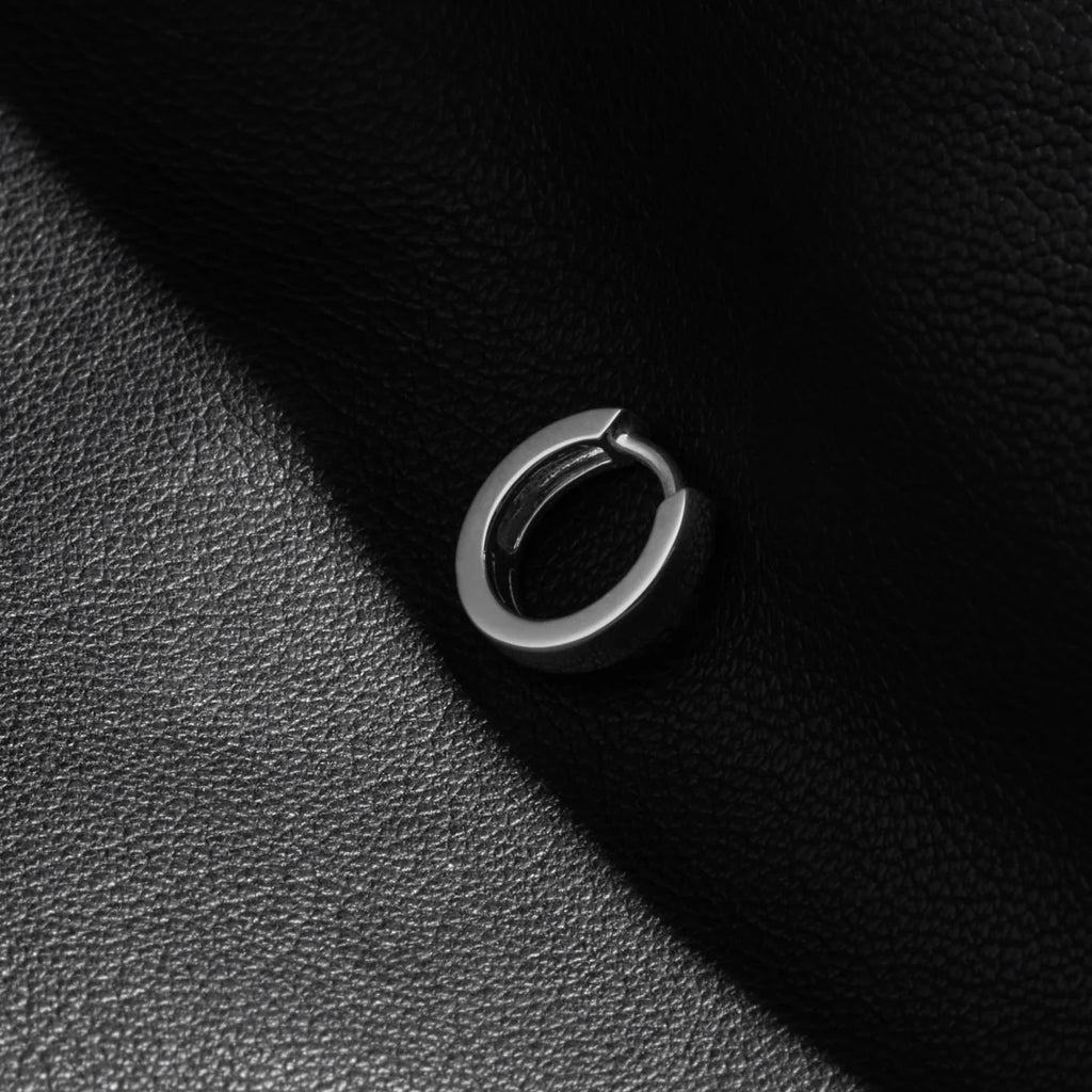 Helios Men's Silver Earring (Sold as single) E9000