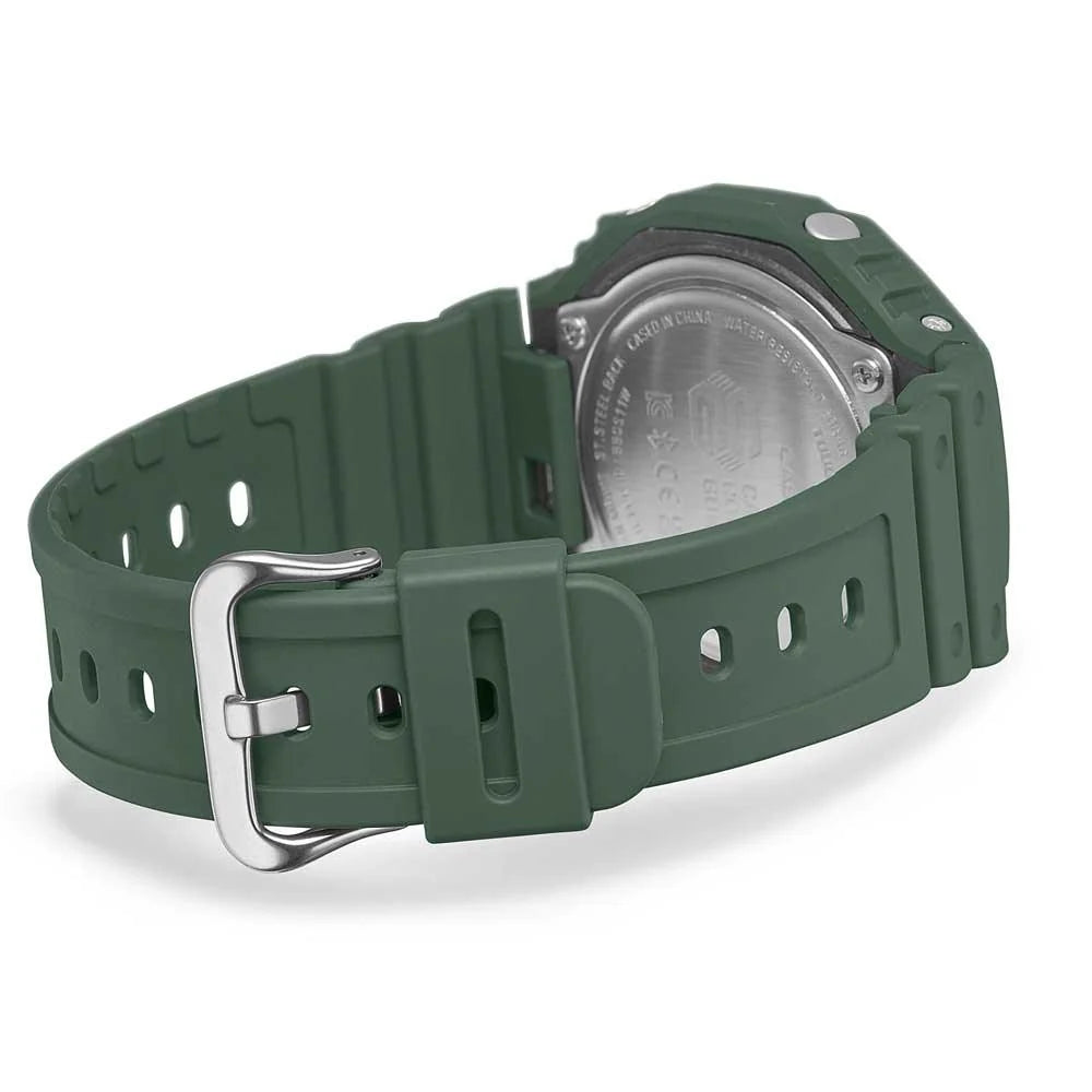 Casio G Shock Duo Bluetooth, Green Resin Band GAB2100-3A