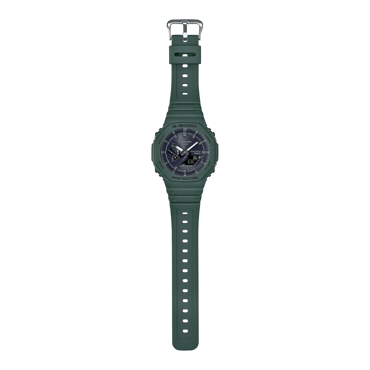 Casio G Shock Duo Bluetooth, Green Resin Band GAB2100-3A