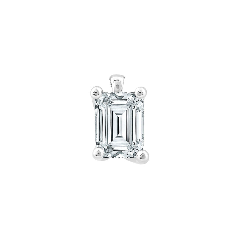 0.70ct Lab Grown Diamond Pendant in 18ct White Gold