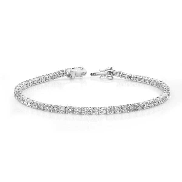 2.00ct Lab Grown Diamond Tennis Bracelet in 18ct White Gold