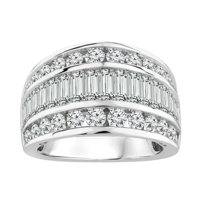 3.00ct Lab Grown Diamond Ring in 18ct White Gold