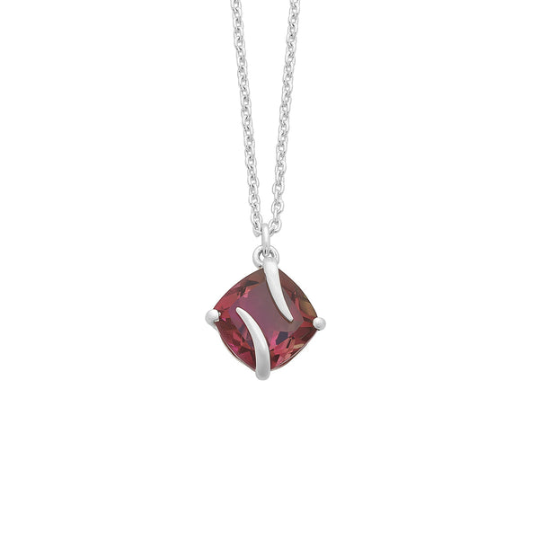 Sterling Silver Tourmaline Pendant