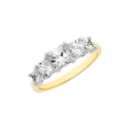 9ct Gold Cubic Zirconia Ring M3105