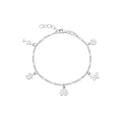 Sterling Silver Charm Bracelet M3232