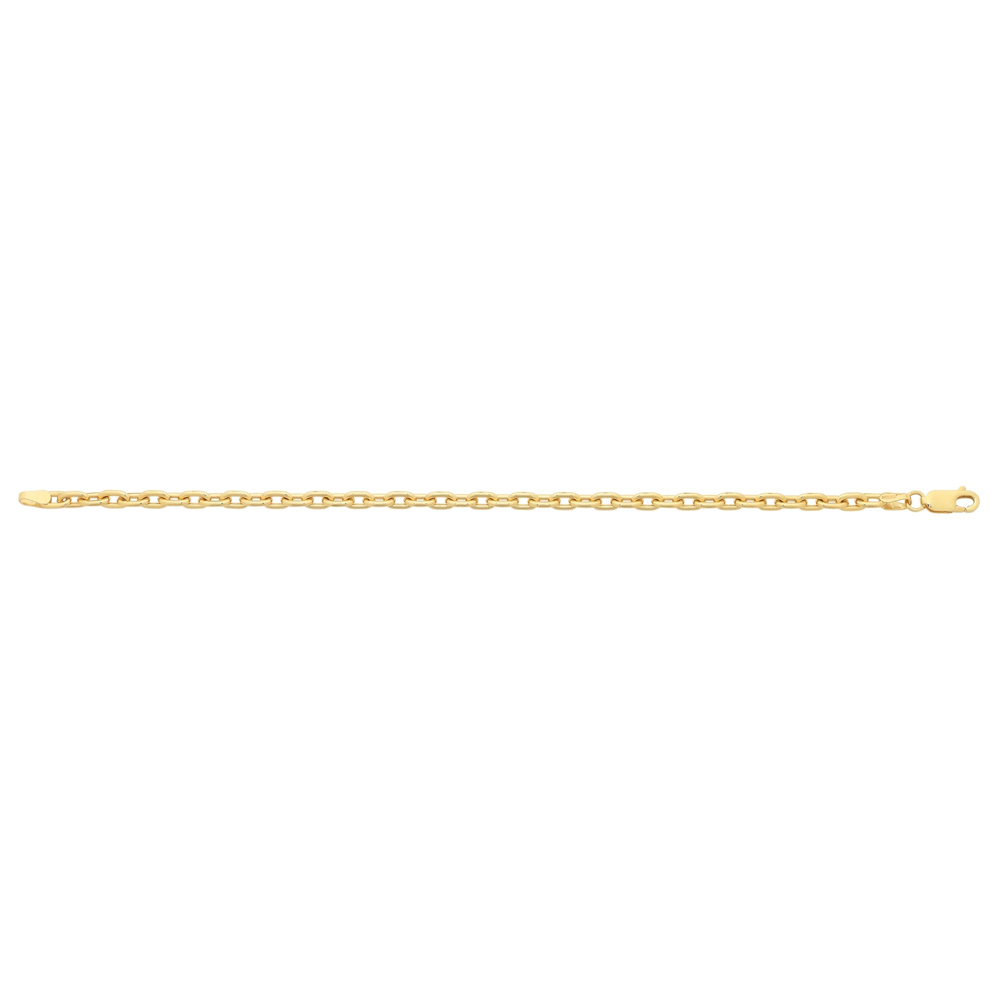 9ct Gold Silver Filled 19cm Bracelet M3250