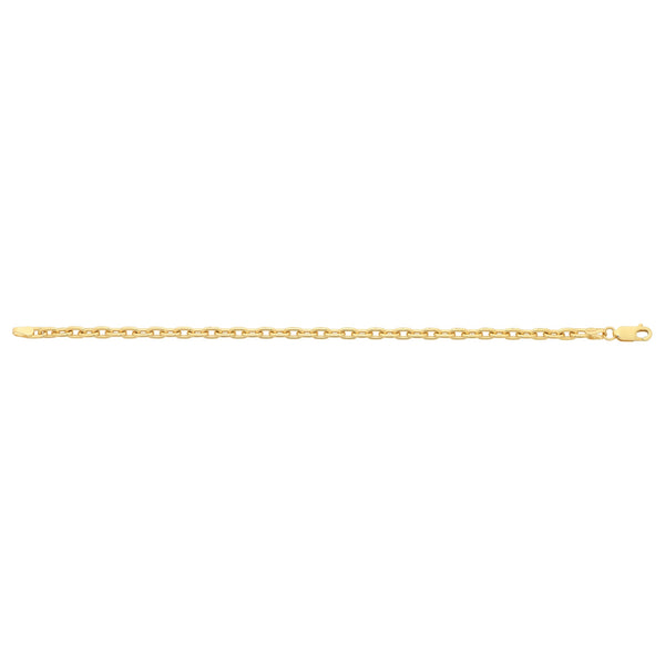 9ct Gold Silver Filled 19cm Bracelet