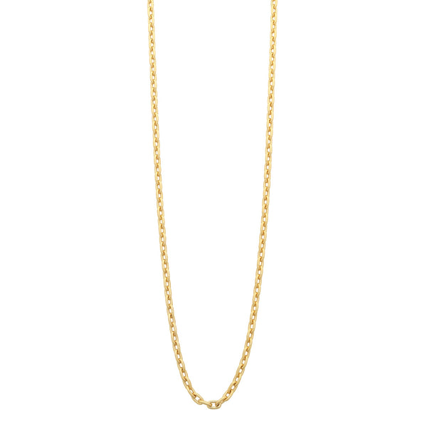 9ct Gold Silver Filled 50cm Chain