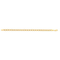 9ct Gold Silver Filled 19cm Bracelet M3252