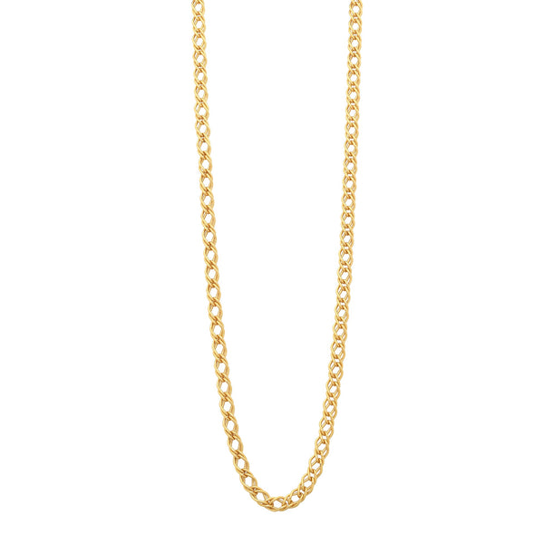 9ct Gold Silver Filled 50cm Chain