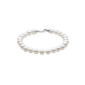 Sterling Silver Freshwater Pearl 19cm Bracelet M3257