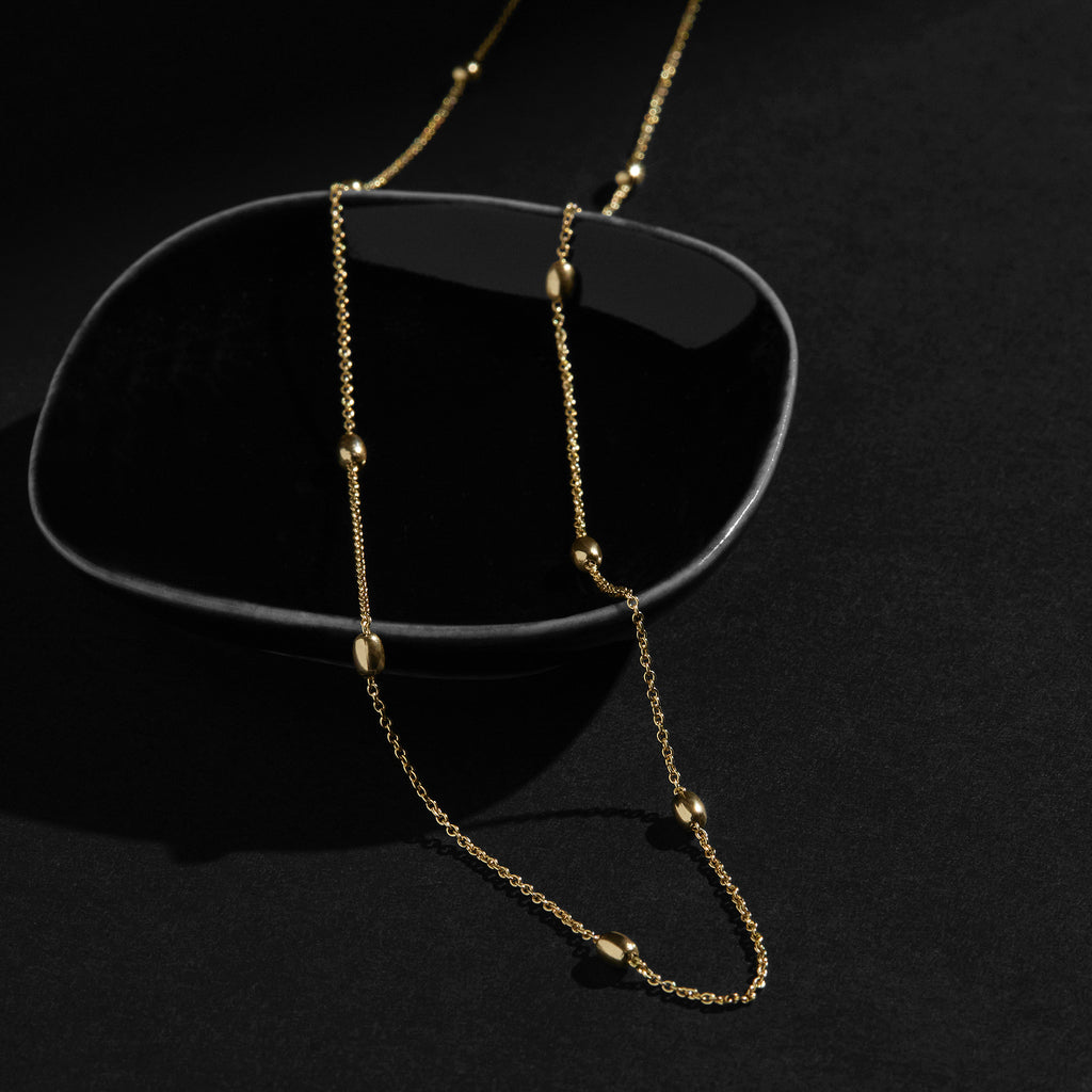 Like a Breeze Necklace - Yellow Gold plate (45cm)