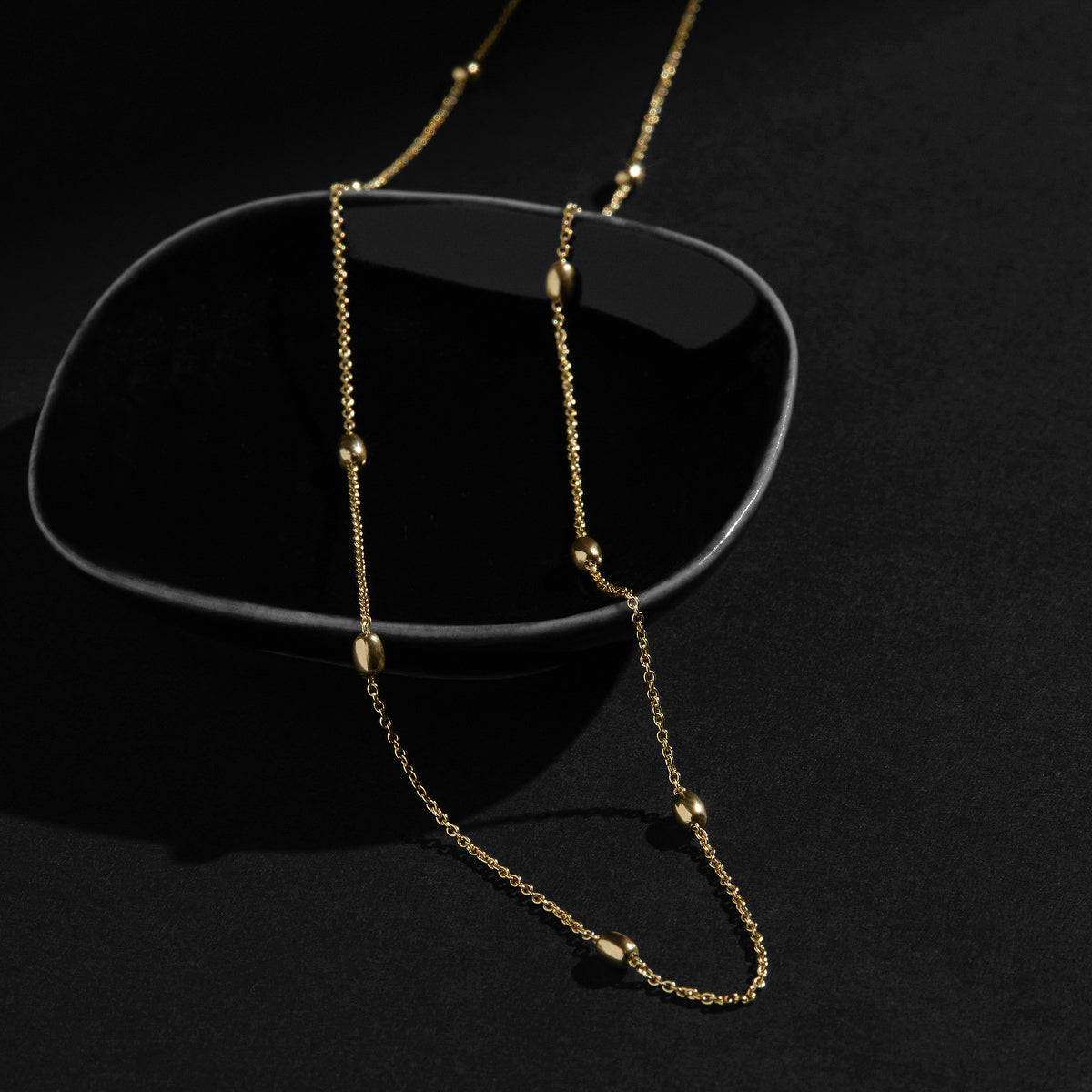 Like a Breeze Necklace - Yellow Gold plate (45cm)