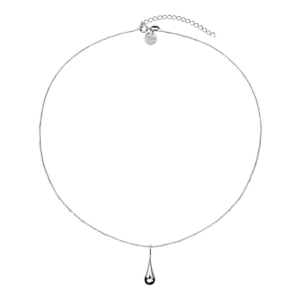 My Silent Tears Necklace - Silver