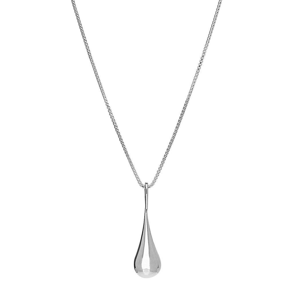 My Silent Tears Necklace - Silver