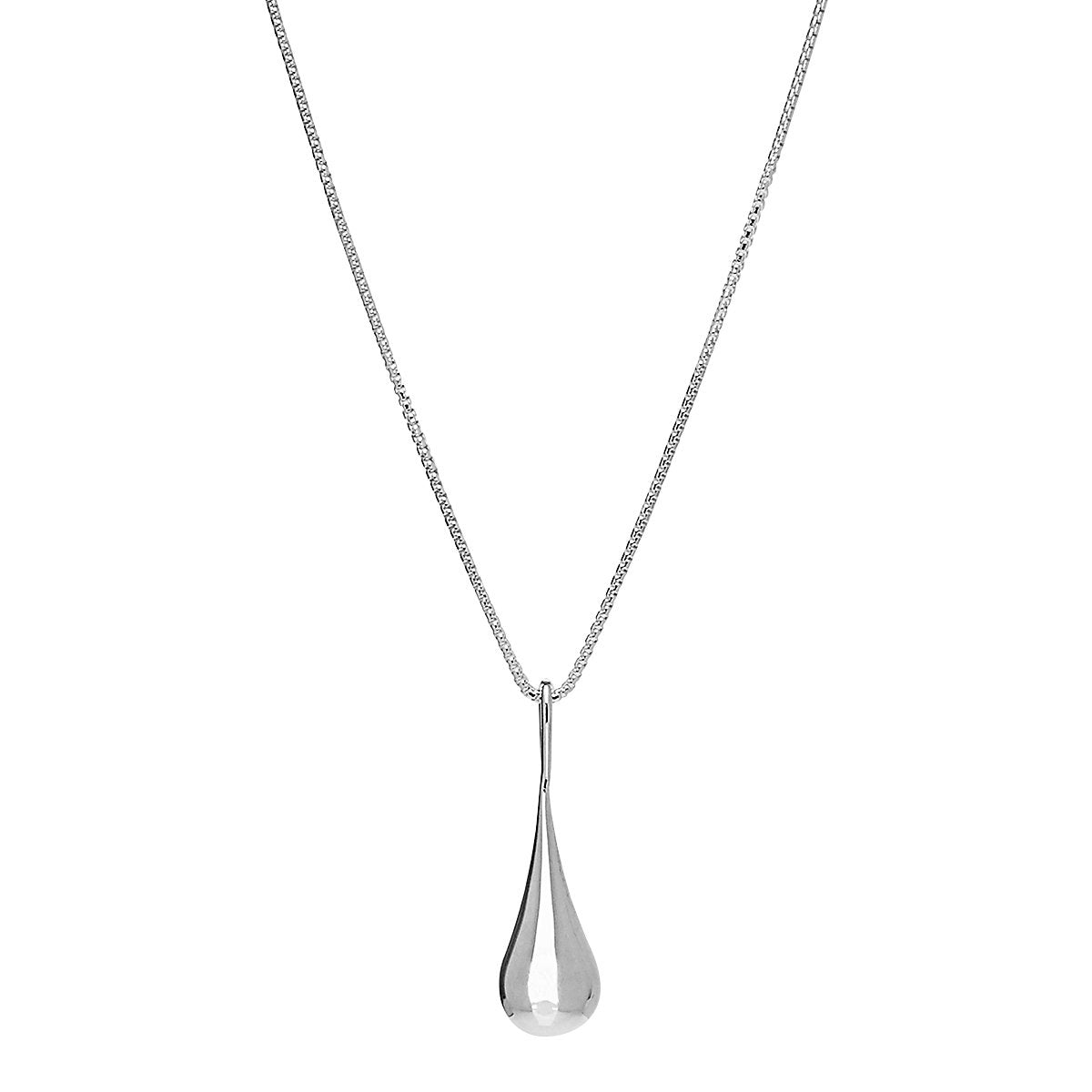 My Silent Tears Necklace - Silver