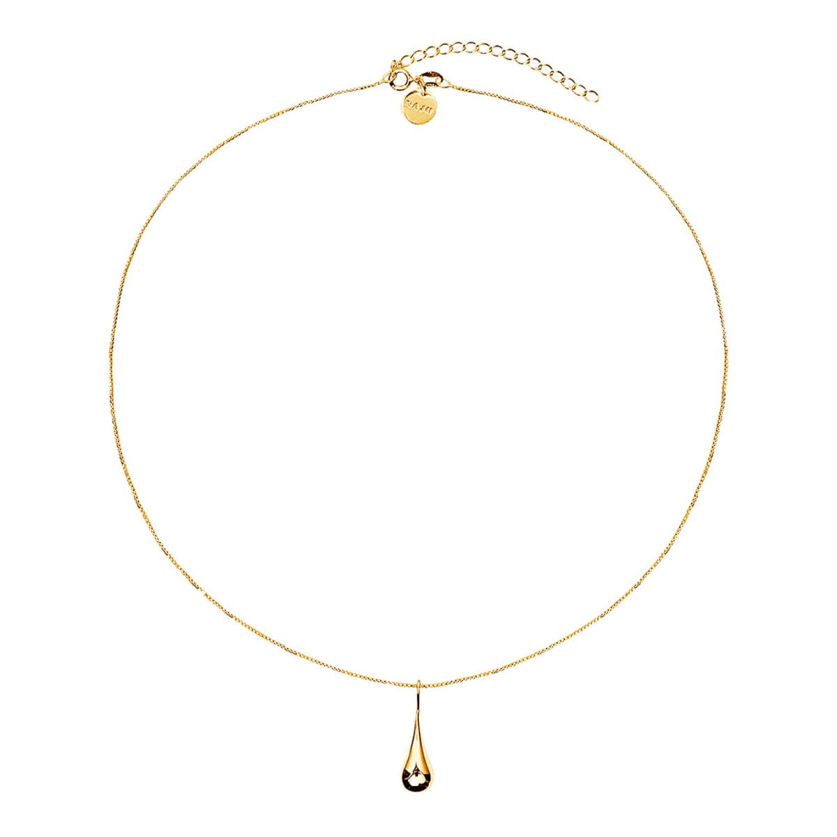 My Silent Tears Necklace - Yellow Gold Plated