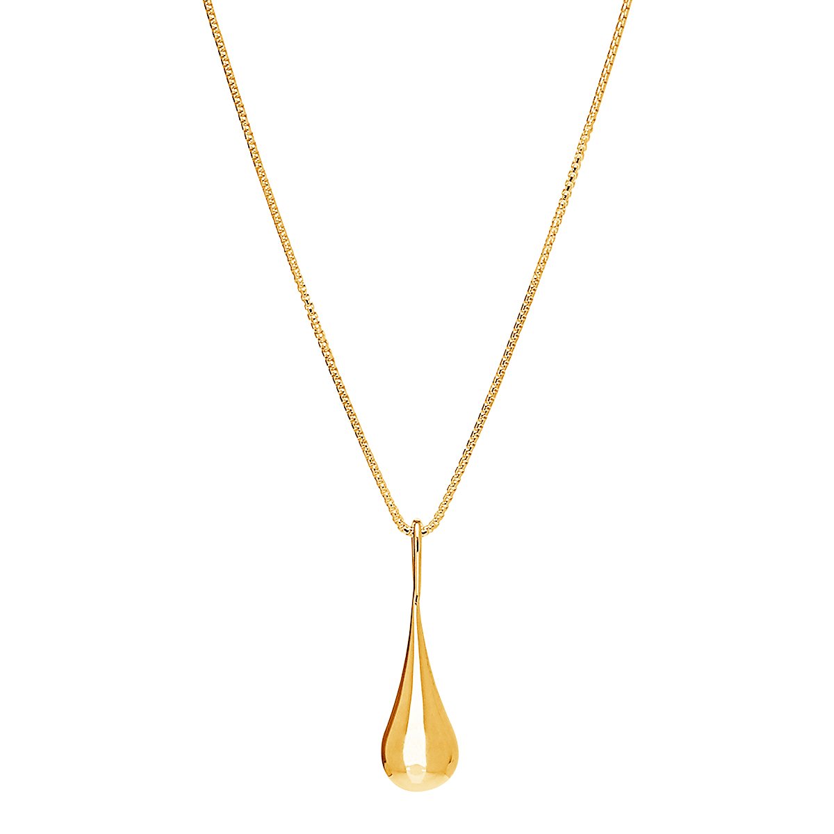 My Silent Tears Necklace - Yellow Gold Plated