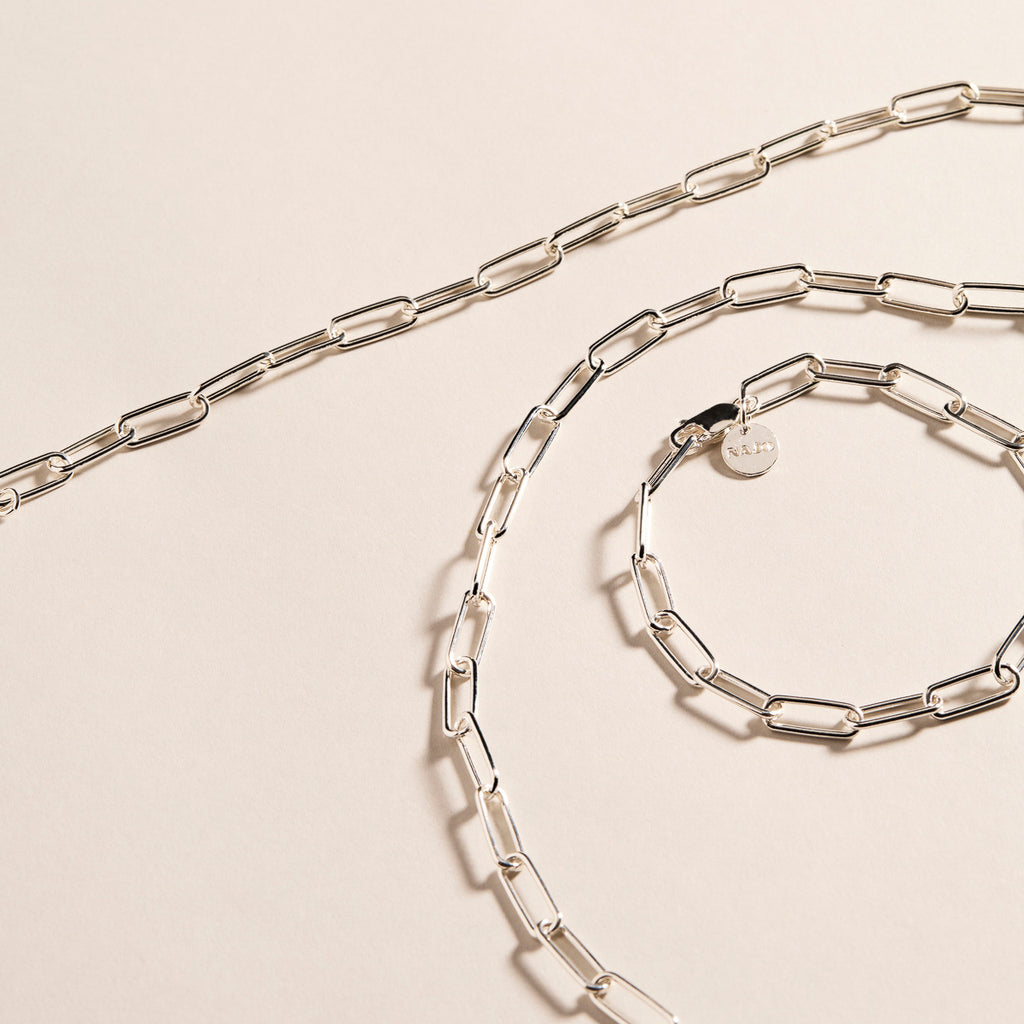 Vista Chain Necklace - Silver