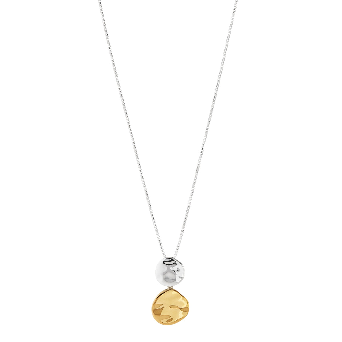 NAJO Shard Double Disk Necklace N6724