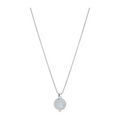 Garland Moonstone Necklace Sterling Silver Bezel N6743