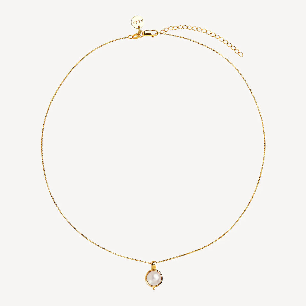 Garland Pearl Necklace - Gold