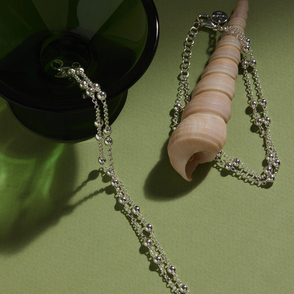 NAJO Mattina Silver Necklace (60cm) N6857-60