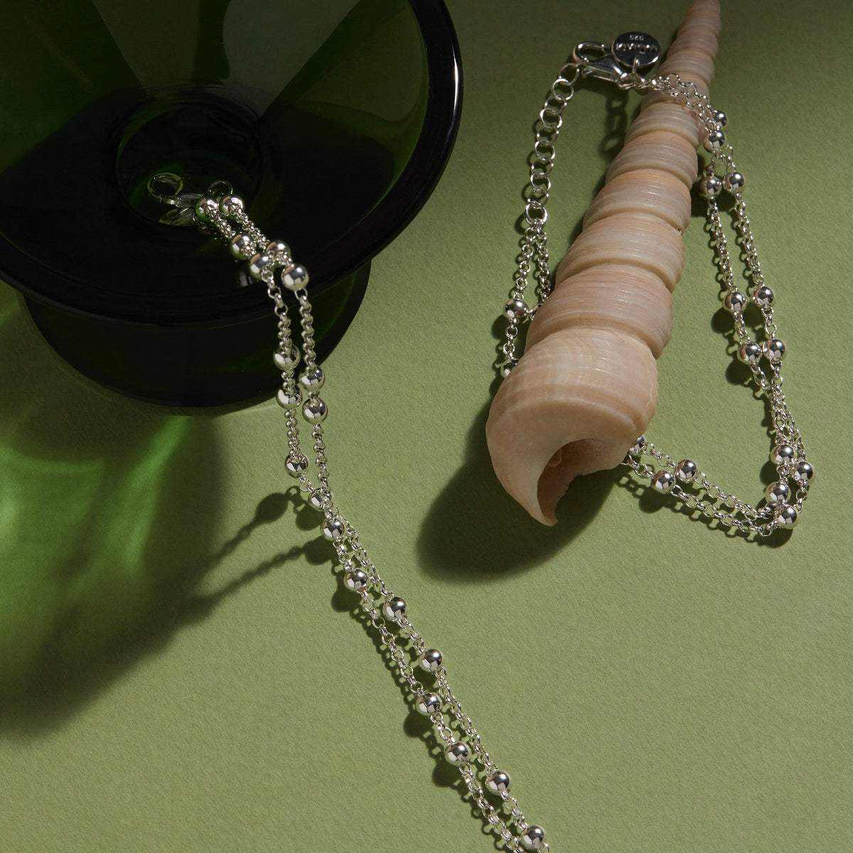 NAJO Mattina Silver Necklace (60cm) N6857-60