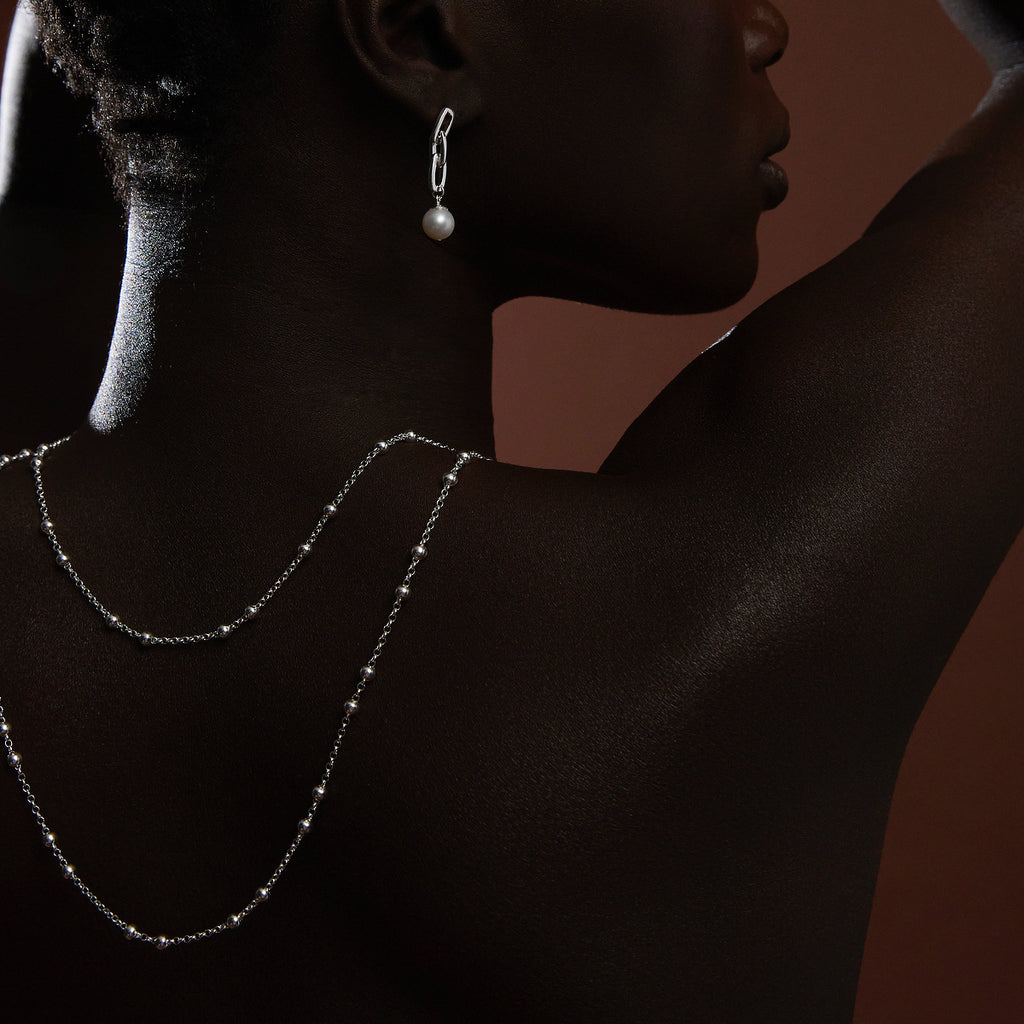 NAJO Mattina Silver Necklace (60cm) N6857-60