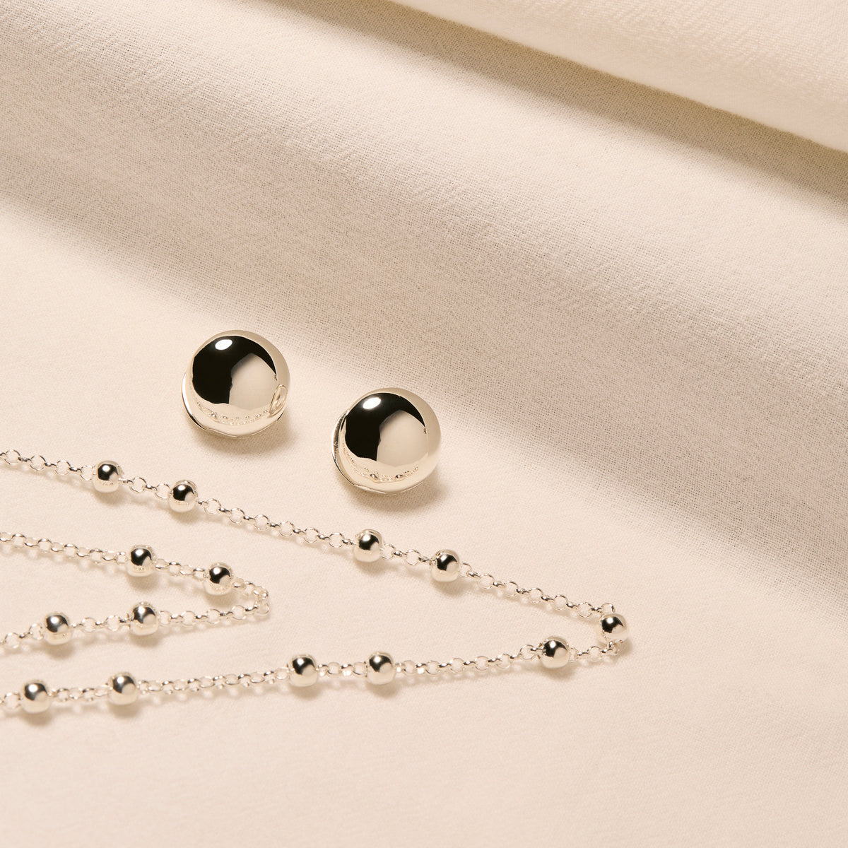 NAJO Mattina Silver Necklace (60cm) N6857-60