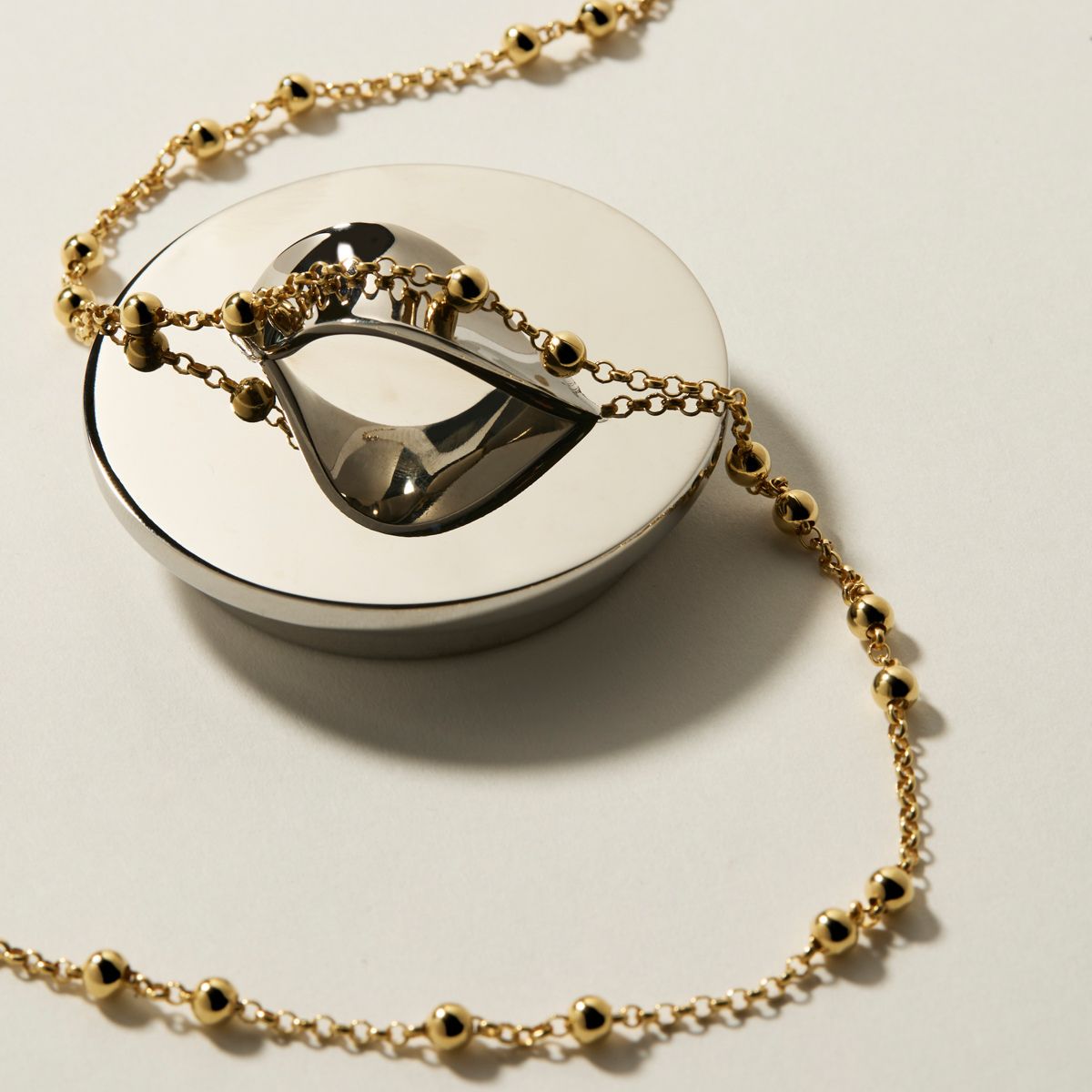 NAJO Mattina Necklace (45cm) Colour: Yellow Gold N7037-45