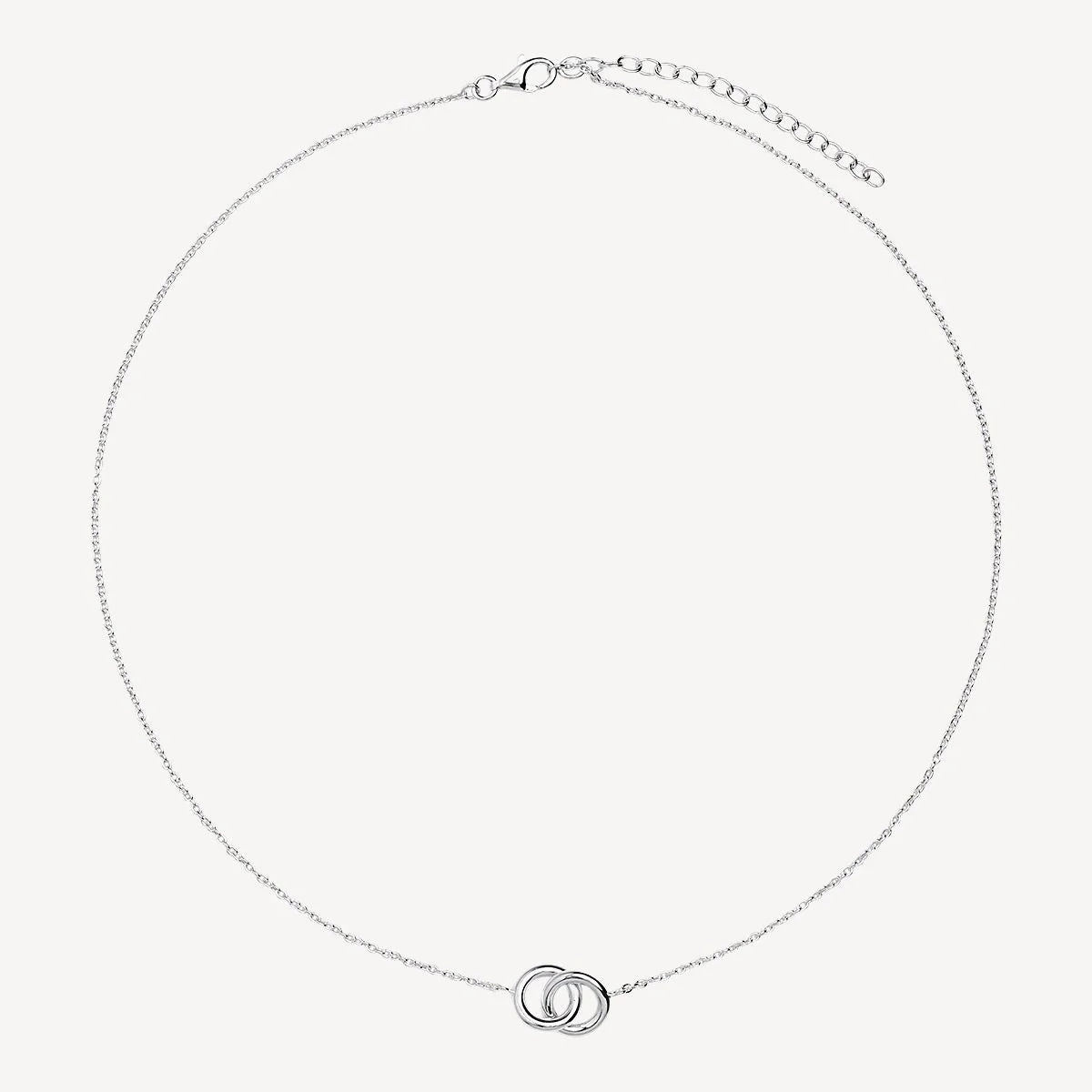 Embrace Necklace - Silver (42cm+ext) N7042