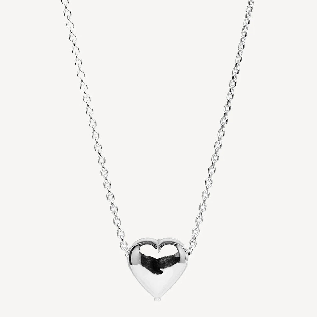 NAJO Amore Silver Charm Necklace - Silver (45cm) N7123