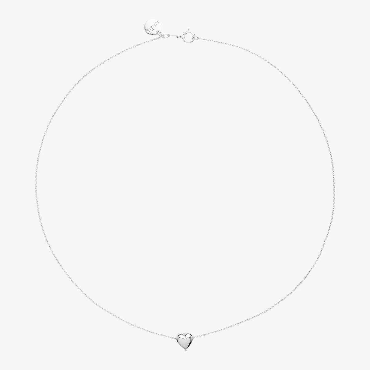 NAJO Amore Silver Charm Necklace - Silver (45cm) N7123