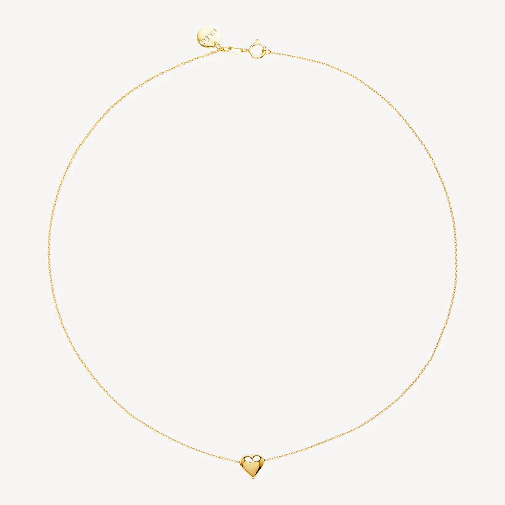 NAJO Amore Yellow Gold Charm Necklace (45cm)