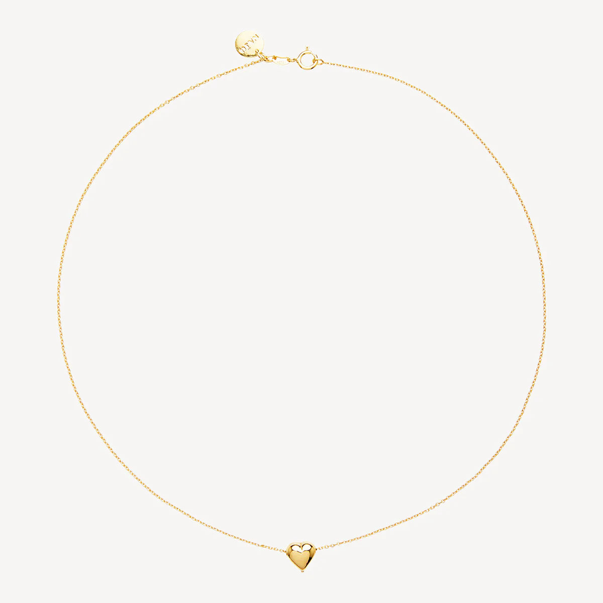 NAJO Amore Yellow Gold Charm Necklace (45cm)