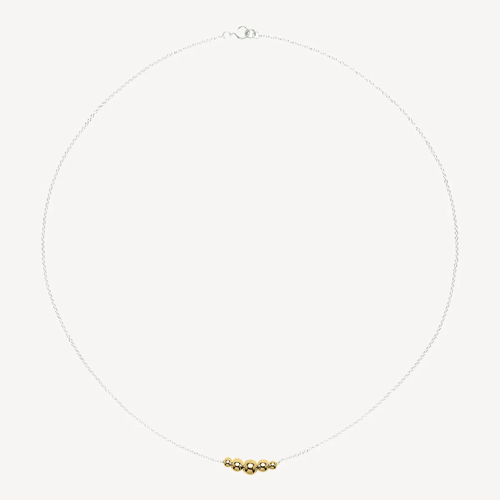 NAJO Oliva Two-Tone Necklace (45cm+ext) N7127