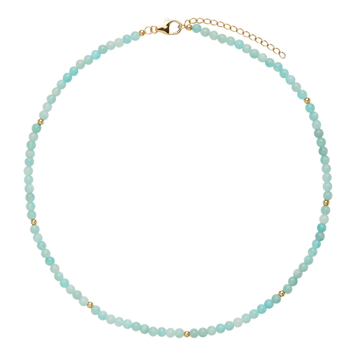 Azzurro Amazonite Necklace (42cm+ext) N7190