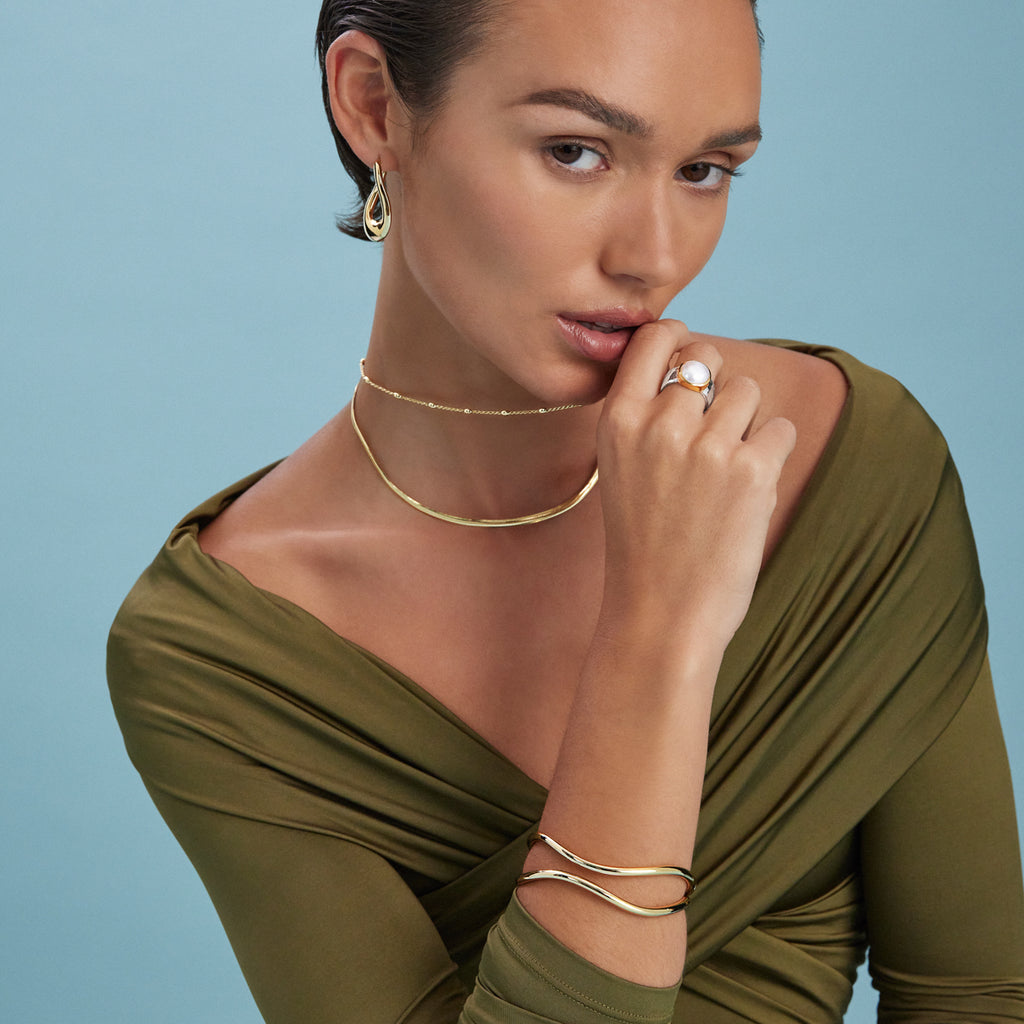 NAJO Celestine Necklace (Fine) N7233