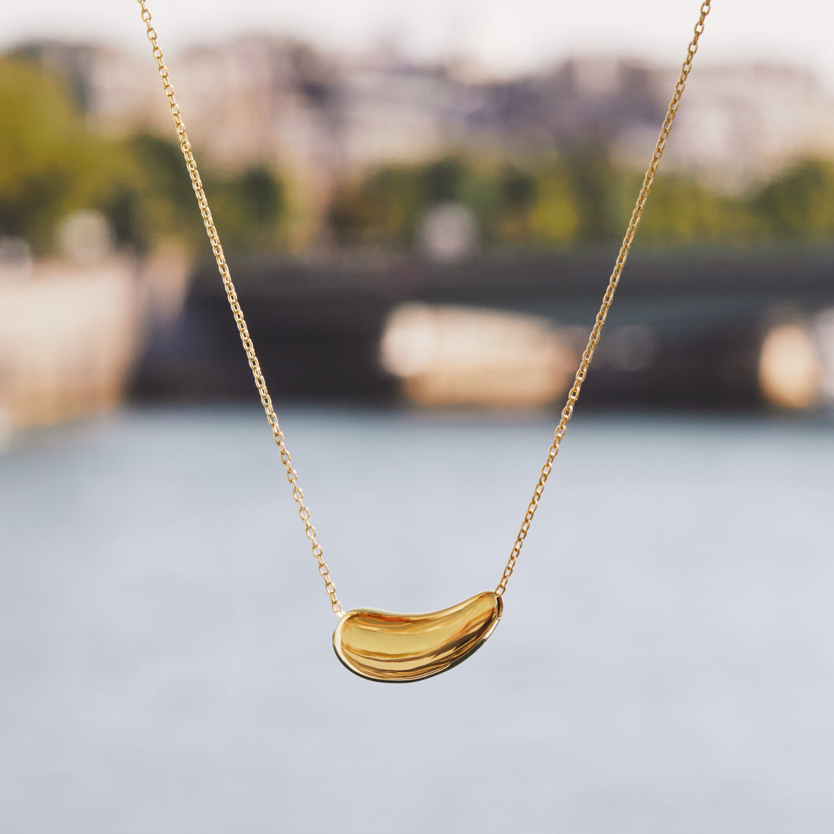 NAJO La Muse Necklace yellow gold N7301