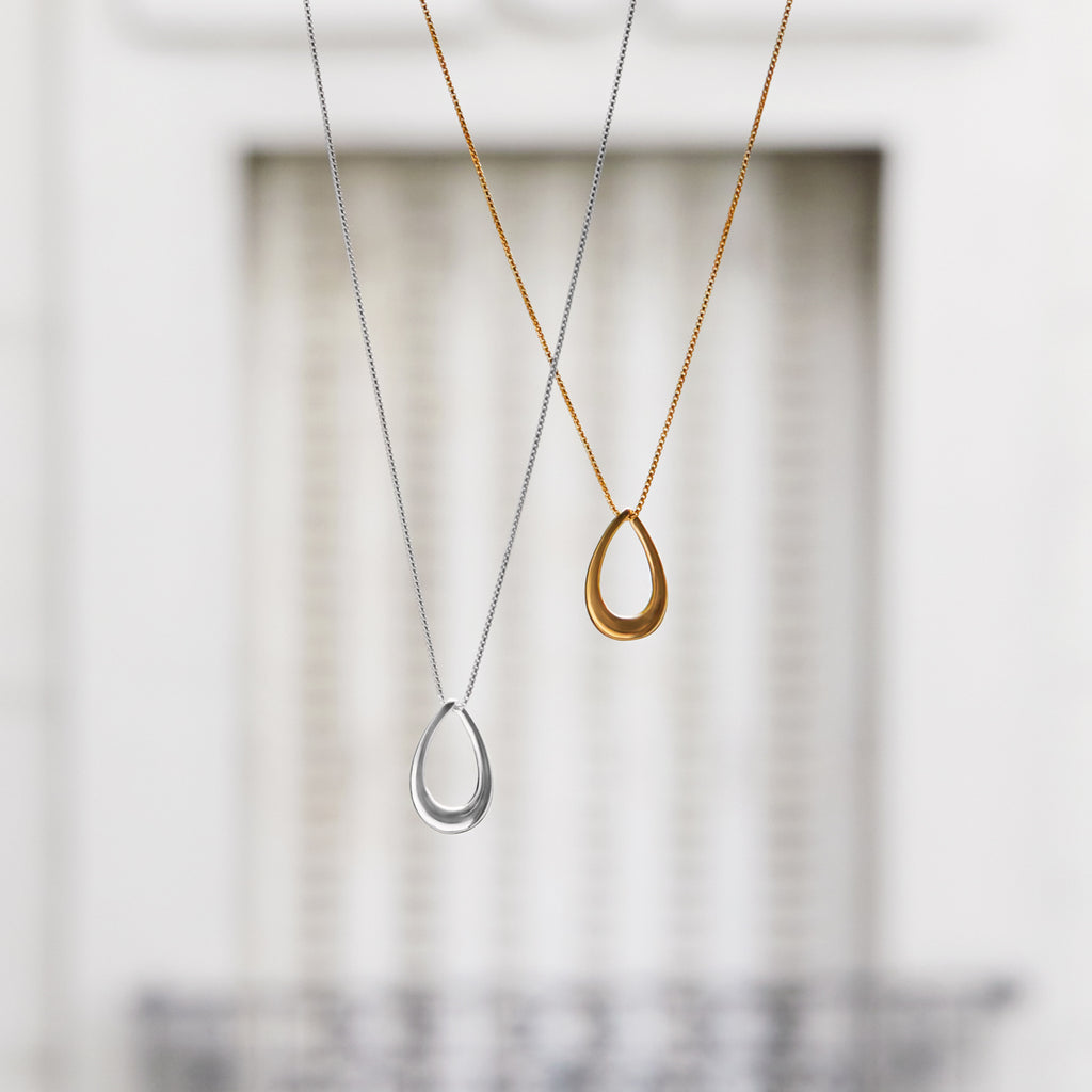 NAJO Vivante Silver Pendant - Silver N7352