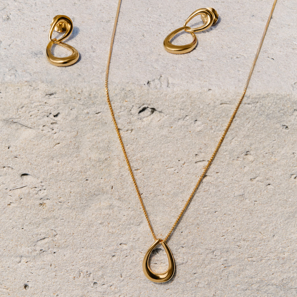 NAJO Vivante Pendant - Yellow Gold Plated N7353