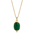 NAJO Fleur Green Onyx Pendant N7361